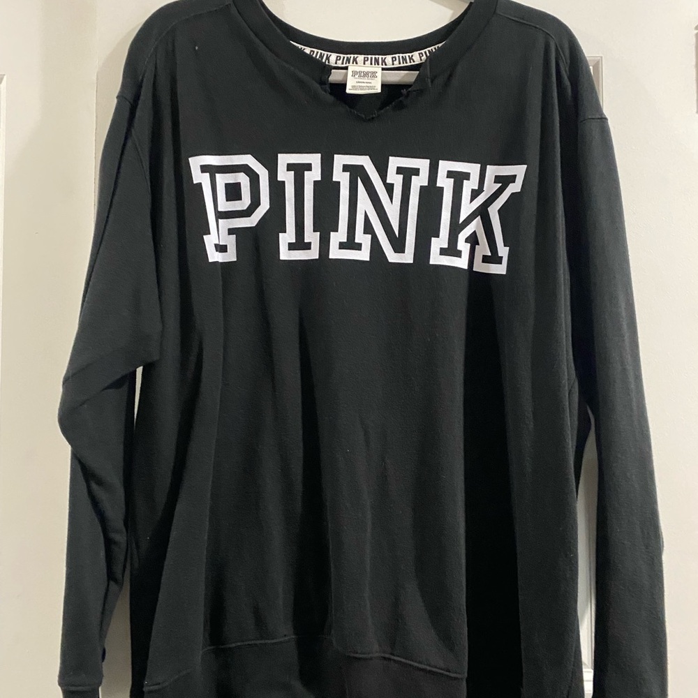 Black PINK Logo Sweatshirt